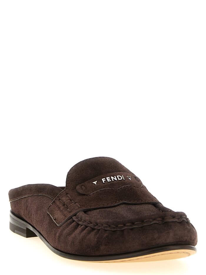 'Fendi Scrunch' Sabots