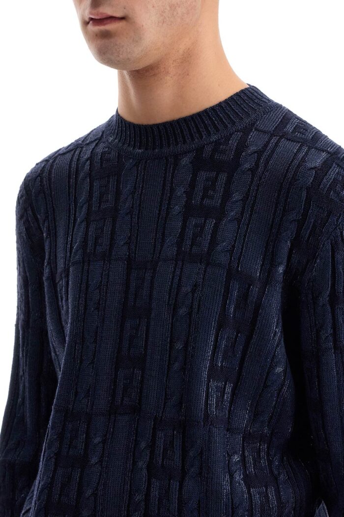 FENDI 'shiny Yarn Ff Pullover