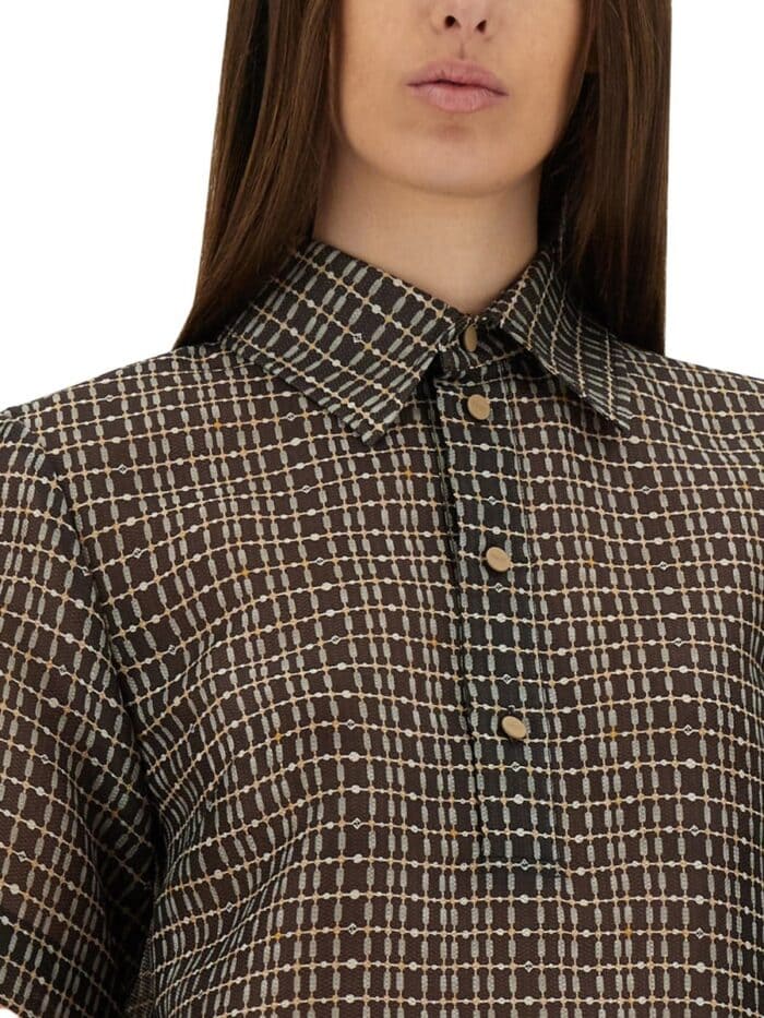 Fendi SILK NET SHIRT