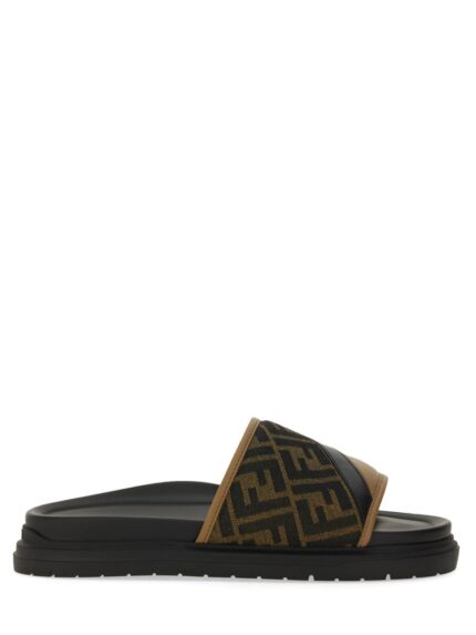 Fendi SLIDE SANDAL "DIAGONALS"