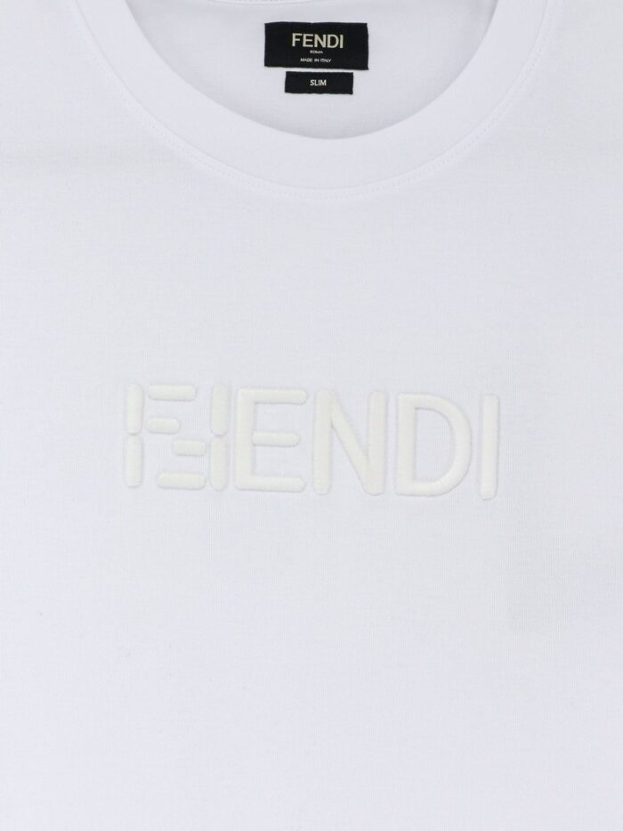 Fendi Slim Fit Cotton T-shirt