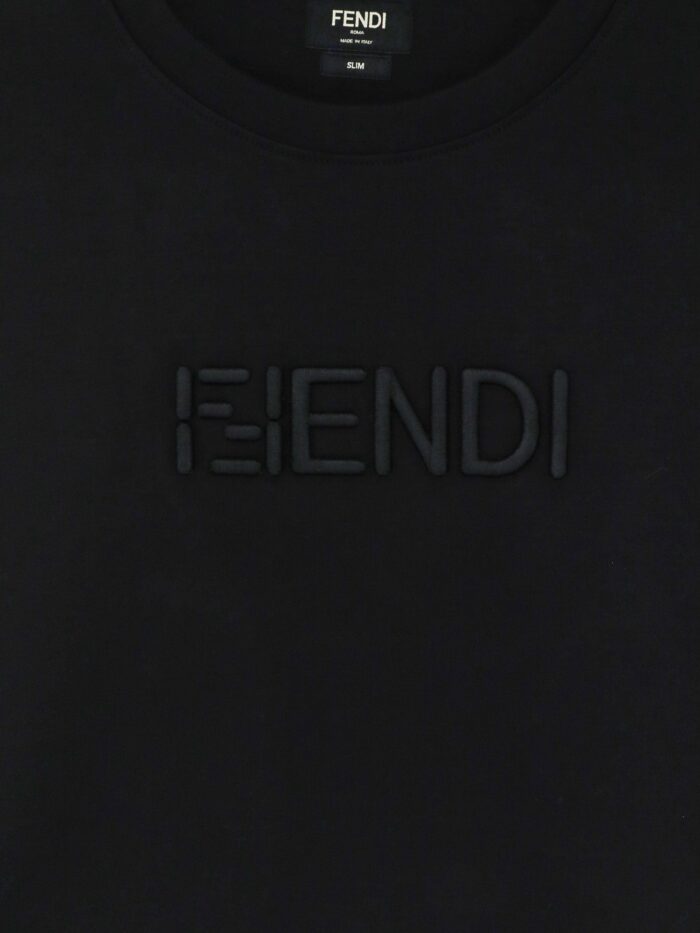 Fendi Slim Fit Cotton T-shirt