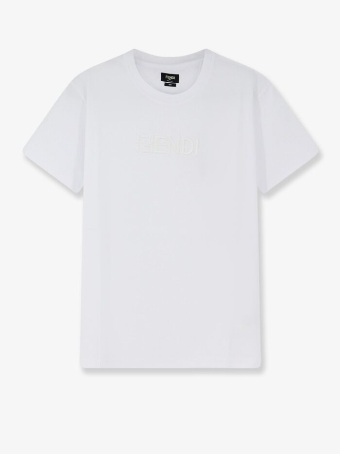 Fendi Slim Fit Cotton T-shirt