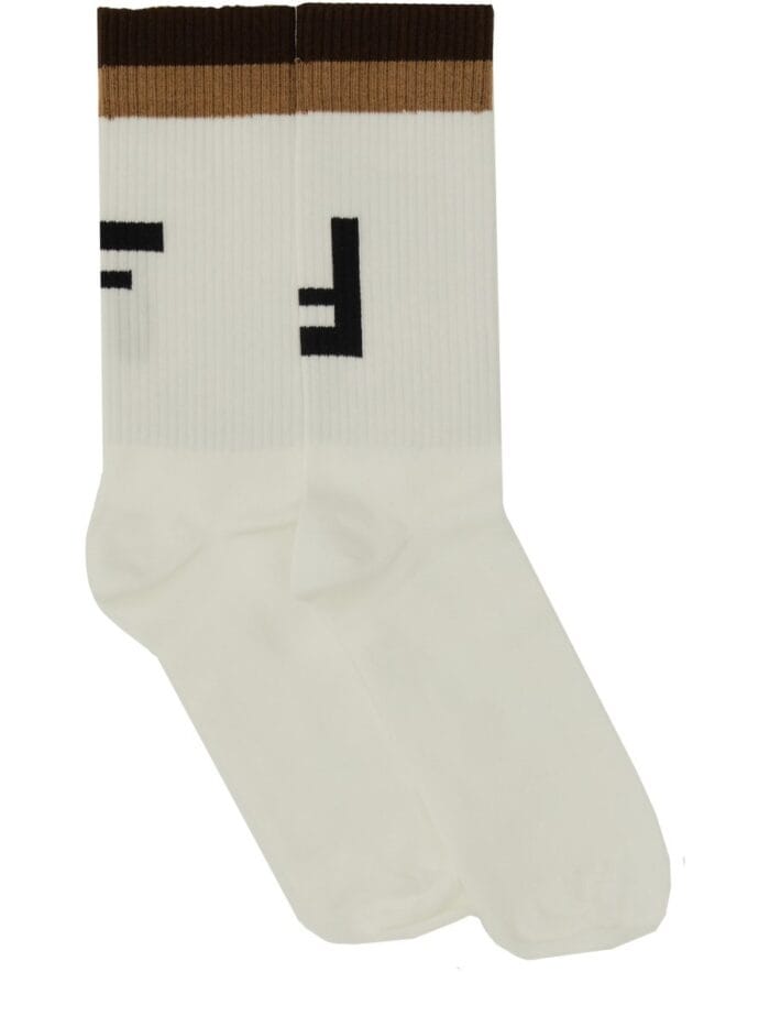 Fendi SOCKS WITH LOGO