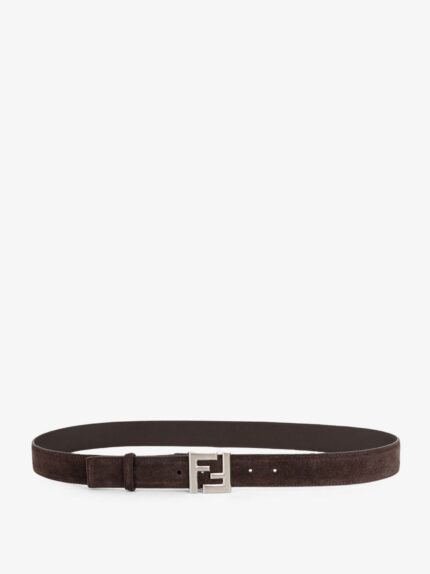 Fendi Squared FF Suede Belt