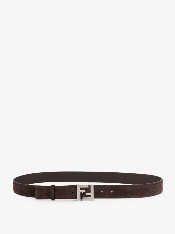 Fendi Squared FF Suede Belt
