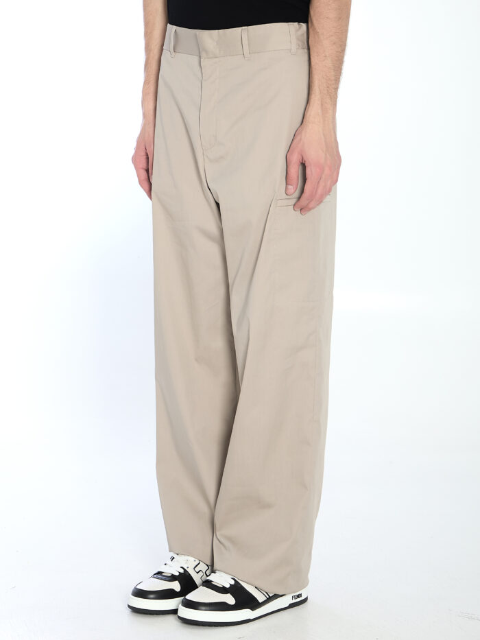 Fendi Straight cargo trousers