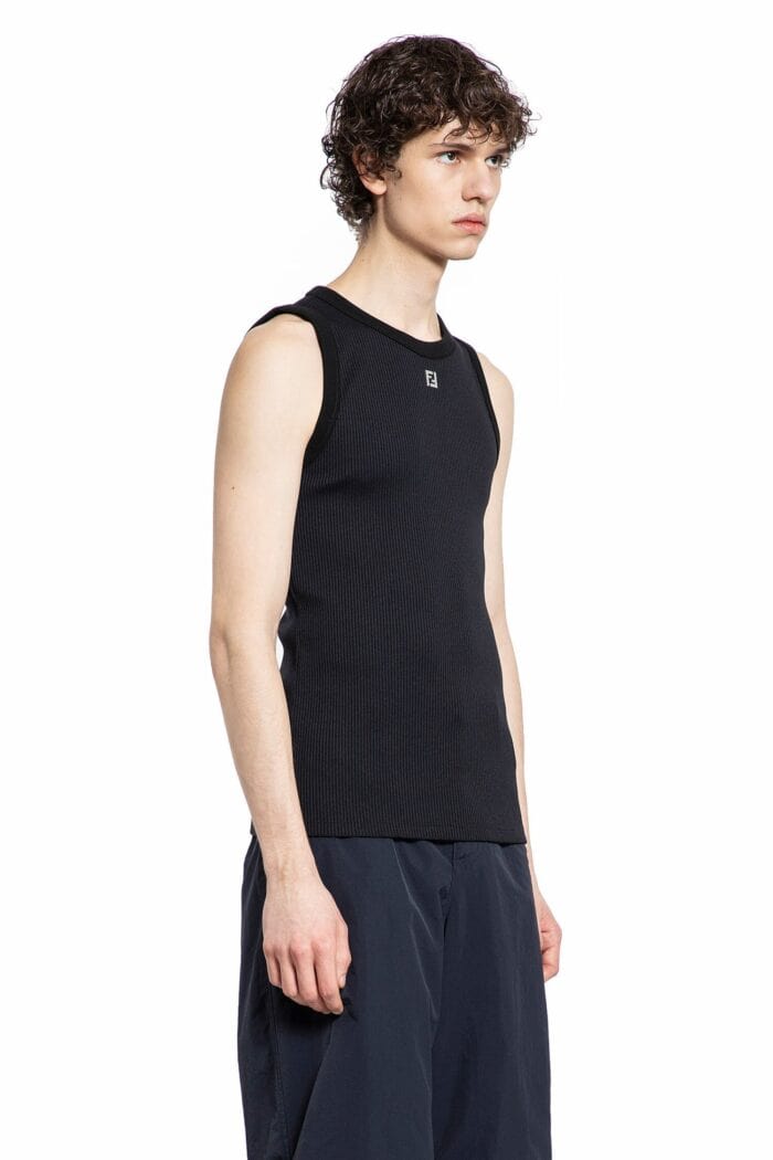 FENDI Stretch Nylon Ff Tank Top