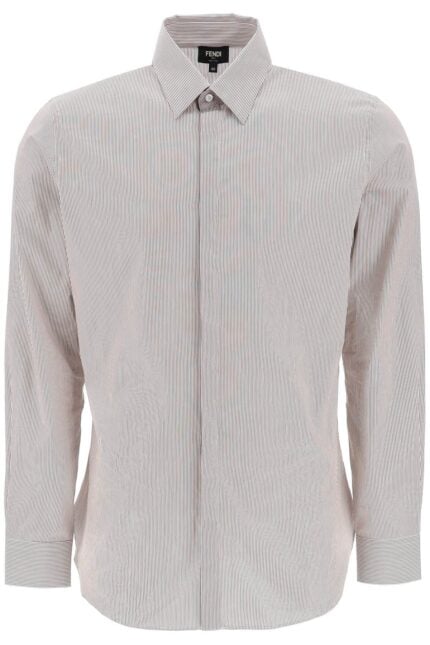 FENDI Striped Cotton Shirt