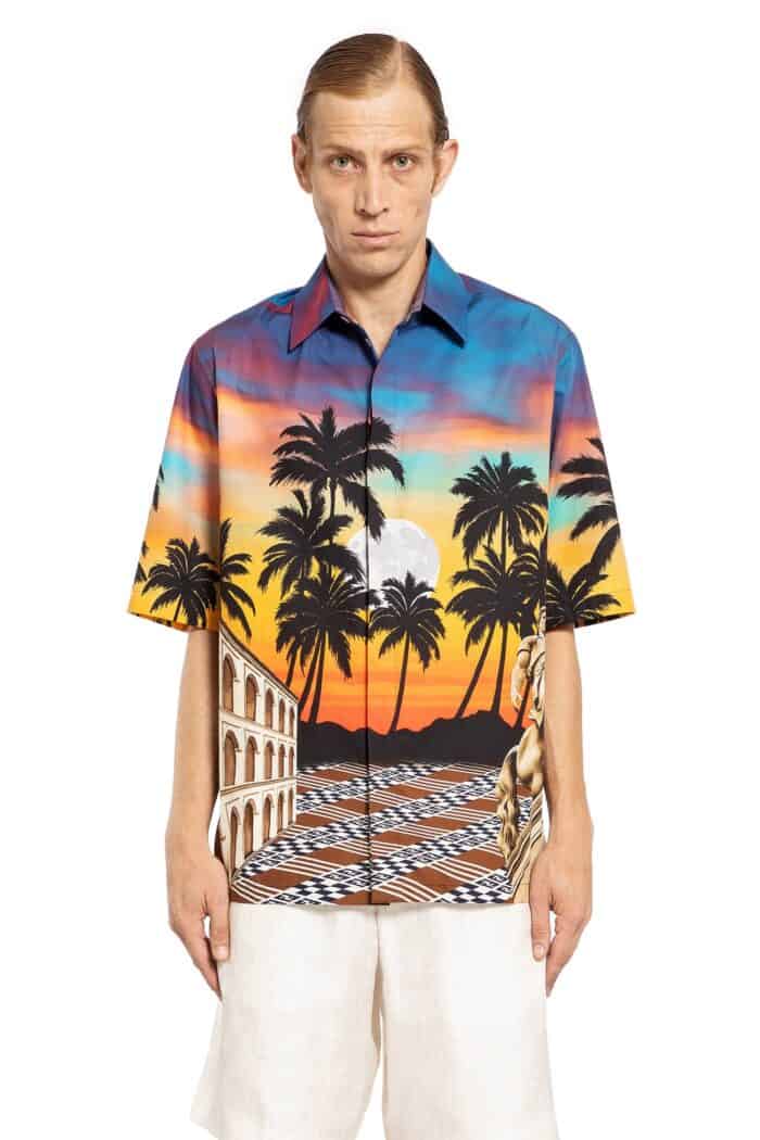 FENDI Summer In Roma Print Shirt