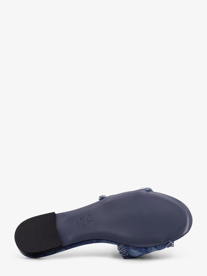 Fendi Sunshine Denim Slides