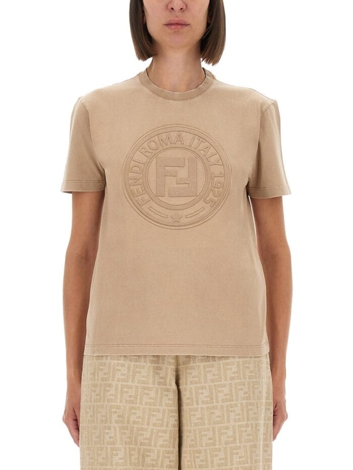 Fendi T-SHIRT WITH LOGO