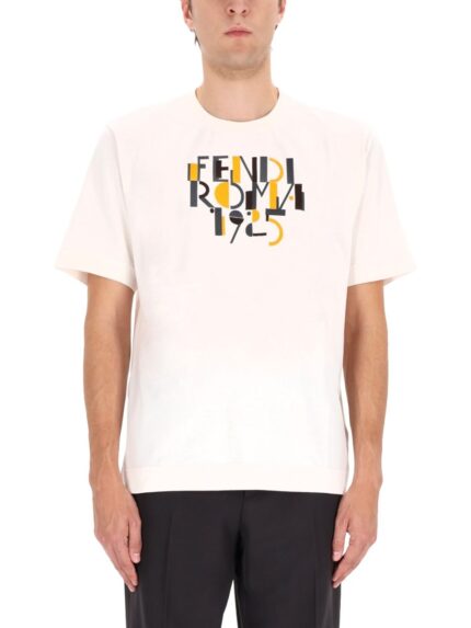 Fendi T-SHIRT WITH PRINT