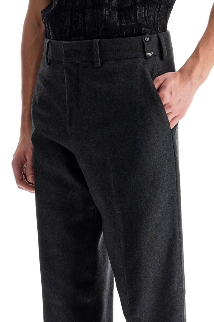 FENDI Tailored Cashmere Trousers For