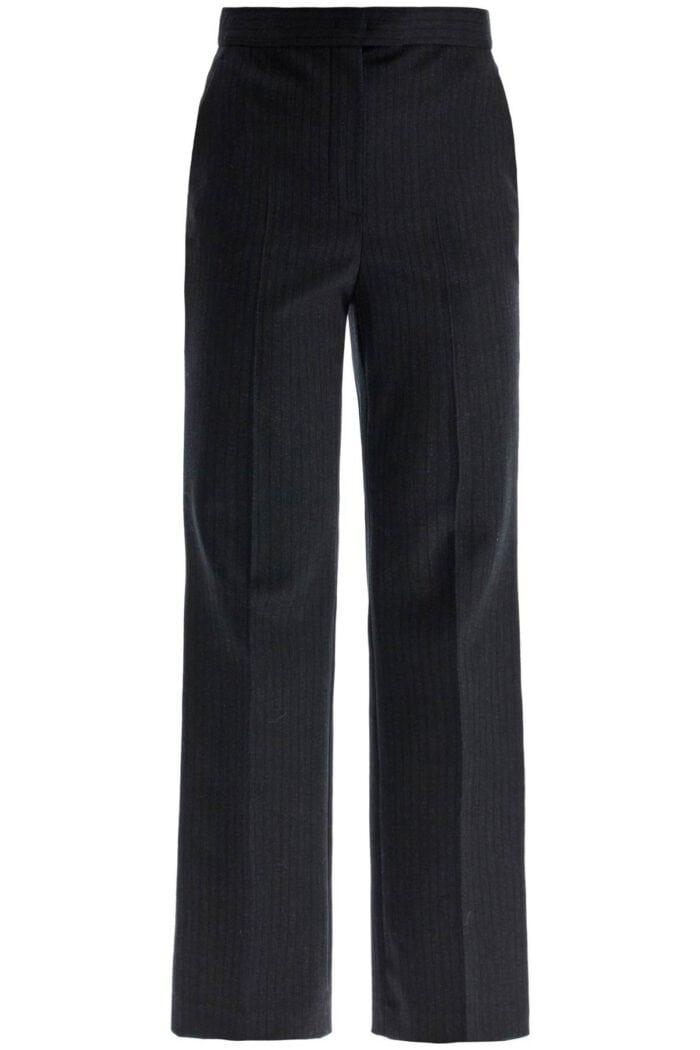 FENDI Tailored Wool Pinstripe Trousers