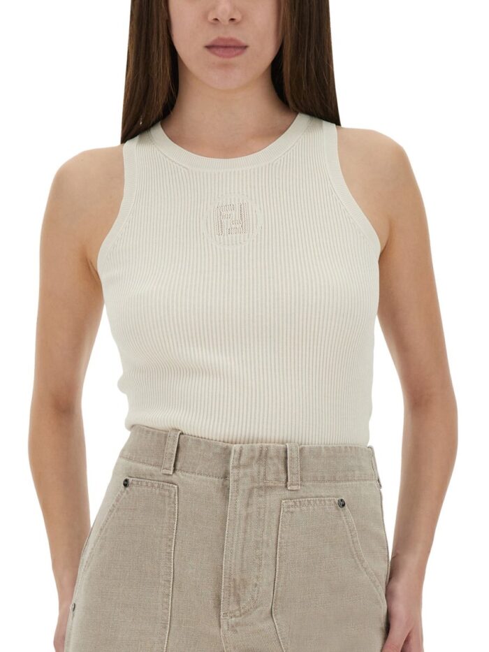 Fendi TANK TOP WITH LOGO