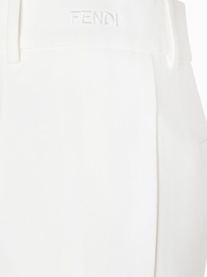 Fendi Technical Canvas Trousers
