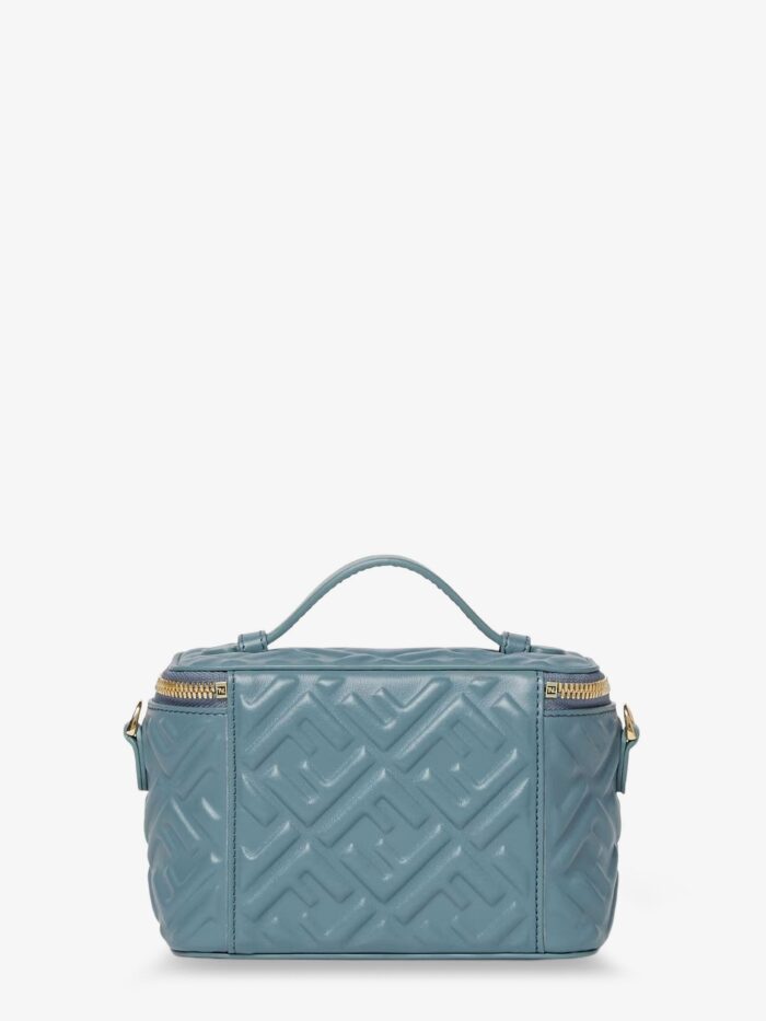 Fendi Vanity Leather Crossbody Bag With FF Motif