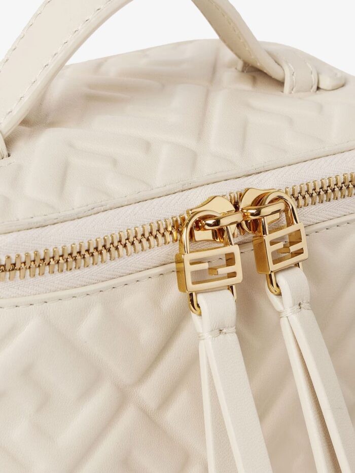 Fendi Vanity Leather Shoulder Bag