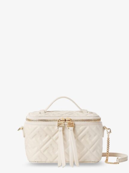 Fendi Vanity Leather Shoulder Bag