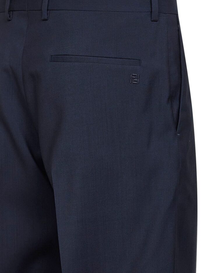 Fendi Virgin Wool Trousers