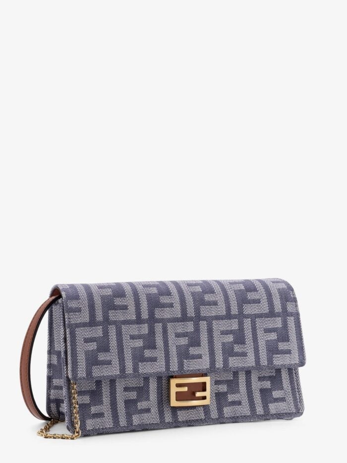 Fendi Wallet On Chain Baguette Shoulder Bag