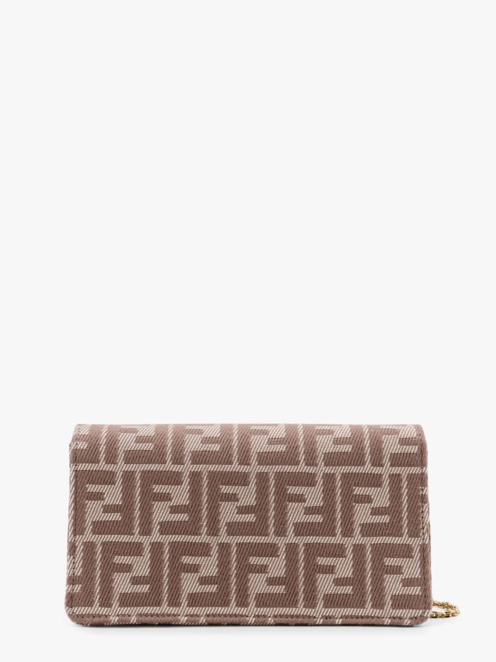 Fendi Wallet On Chain Baguette With Shoulder Strap