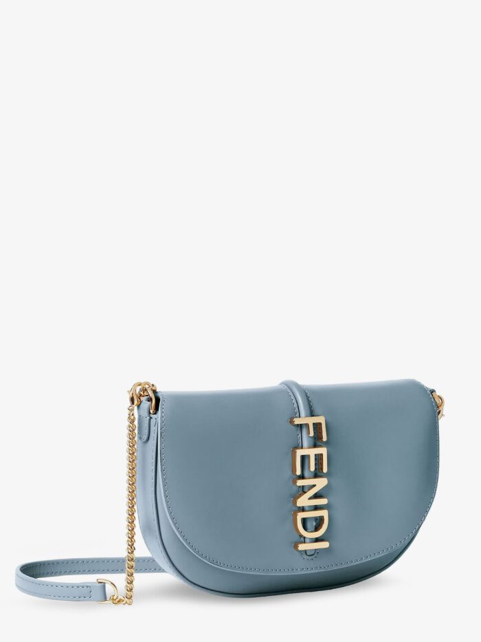 Fendi Wallet On Chain Fendigraphy Leather Crossbody Bag