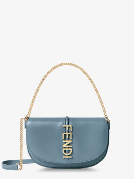 Fendi Wallet On Chain Fendigraphy Leather Crossbody Bag