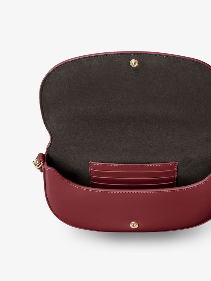 Fendi Wallet On Chain Fendigraphy Leather Crossbody Bag