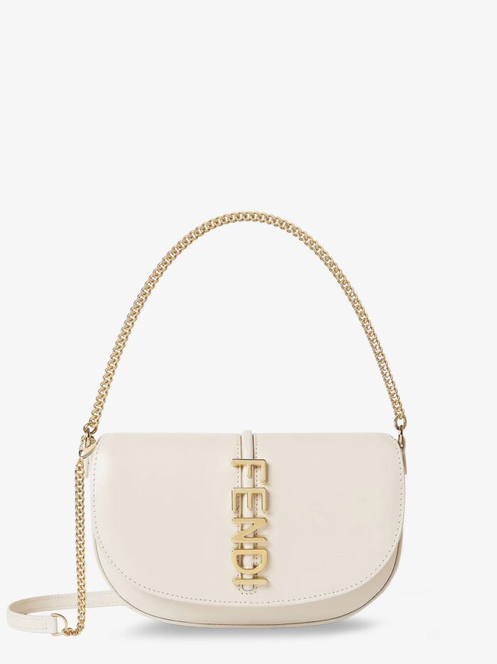 Fendi Wallet On Chain Fendigraphy Leather Shoulder Bag