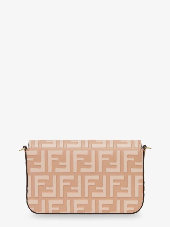 Fendi Wallet On Chain FF Diamonds Leather Shoulder Bag