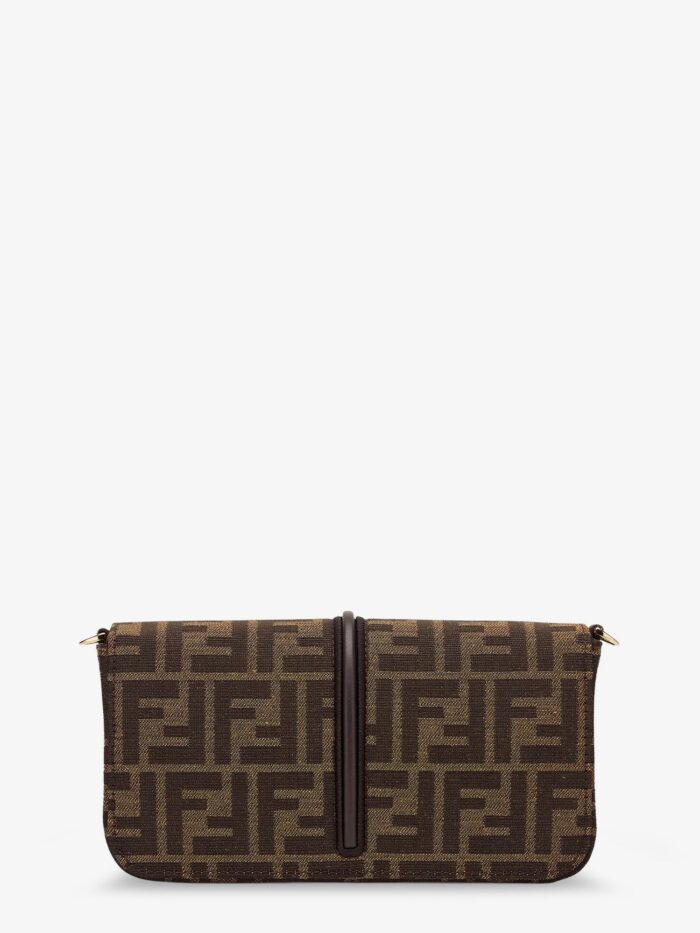 Fendi Wallet On Chain FF Jacquard Fabric Wallet/bag