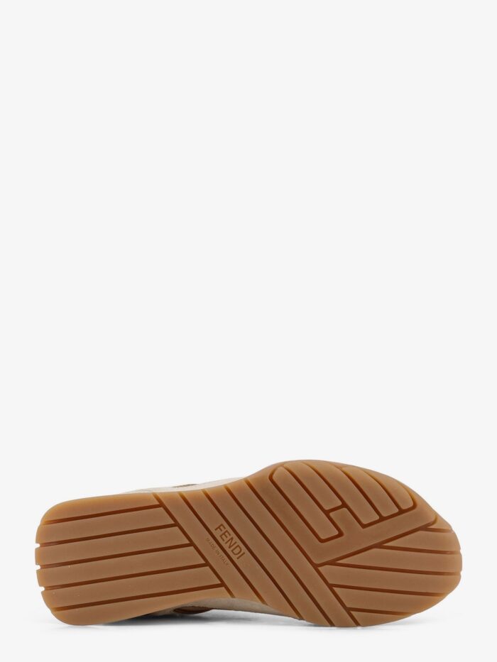 Fendi Wave Pulse Suede Sneakers