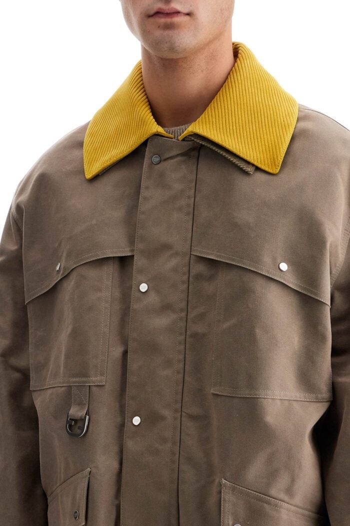 FENDI Waxed Cotton Blouson