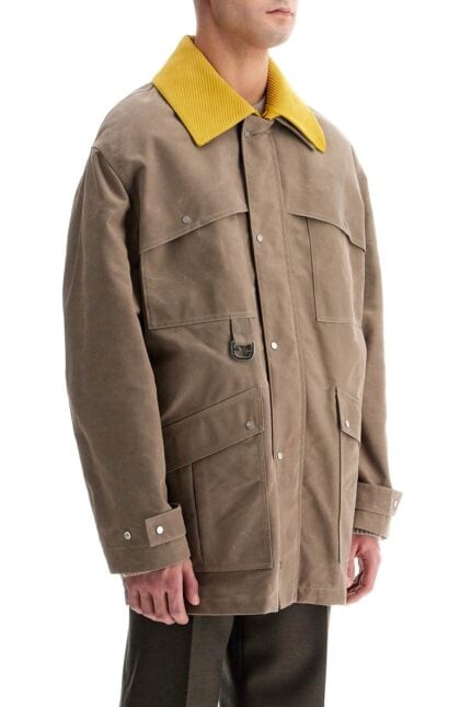 FENDI Waxed Cotton Blouson