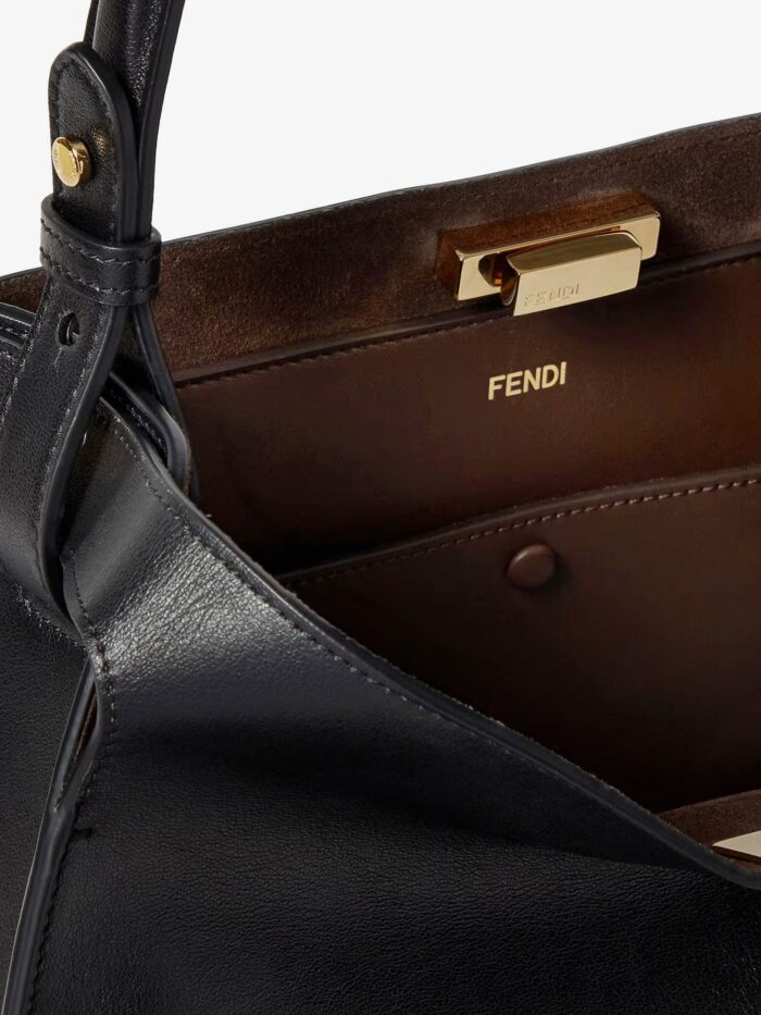 Fendi Way Medium Leather Shoulder Bag
