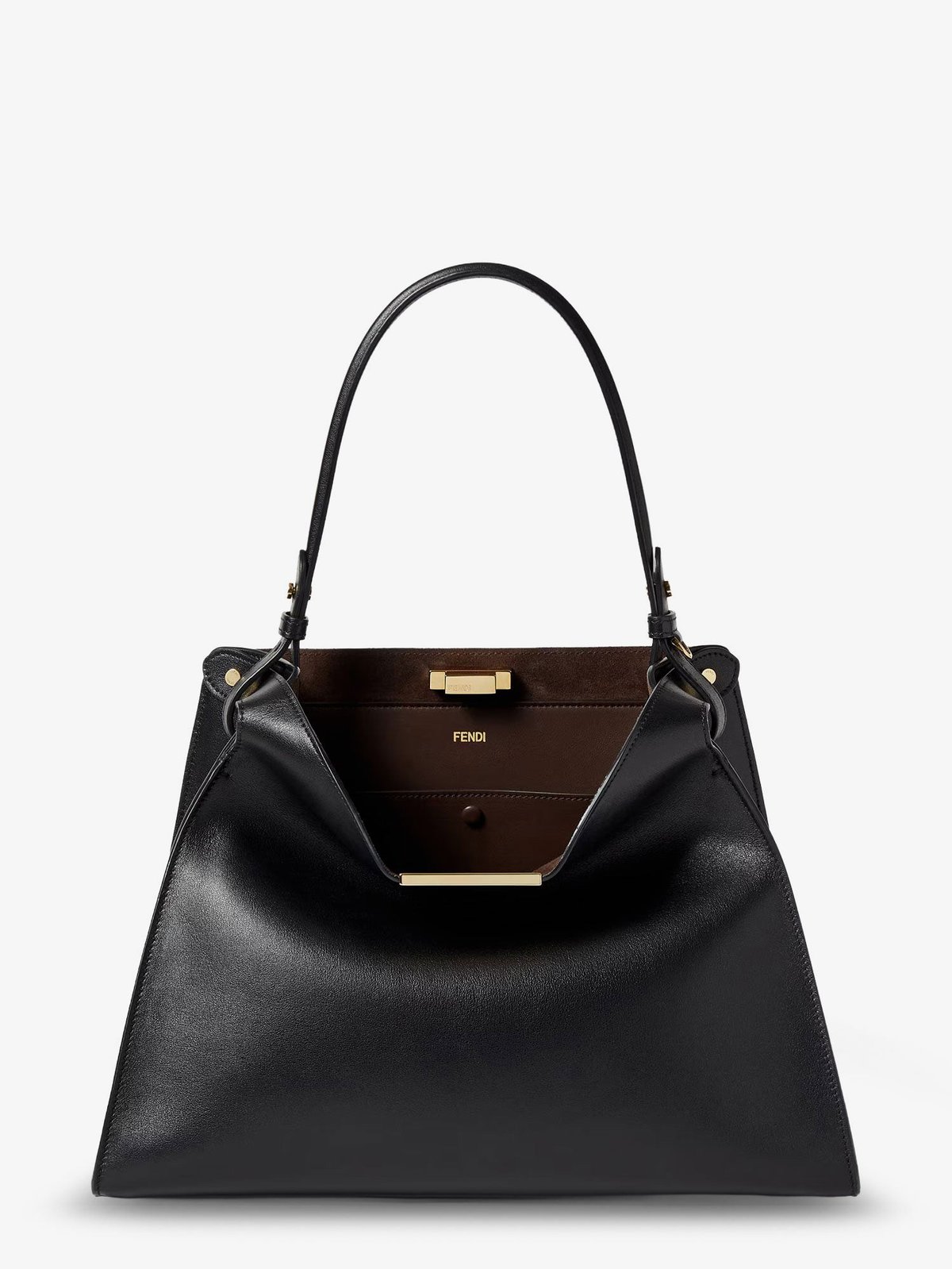 Fendi Way Medium Leather Shoulder Bag