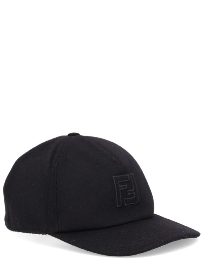 Fendi WOOL AND CASHMERE BASEBALL HAT