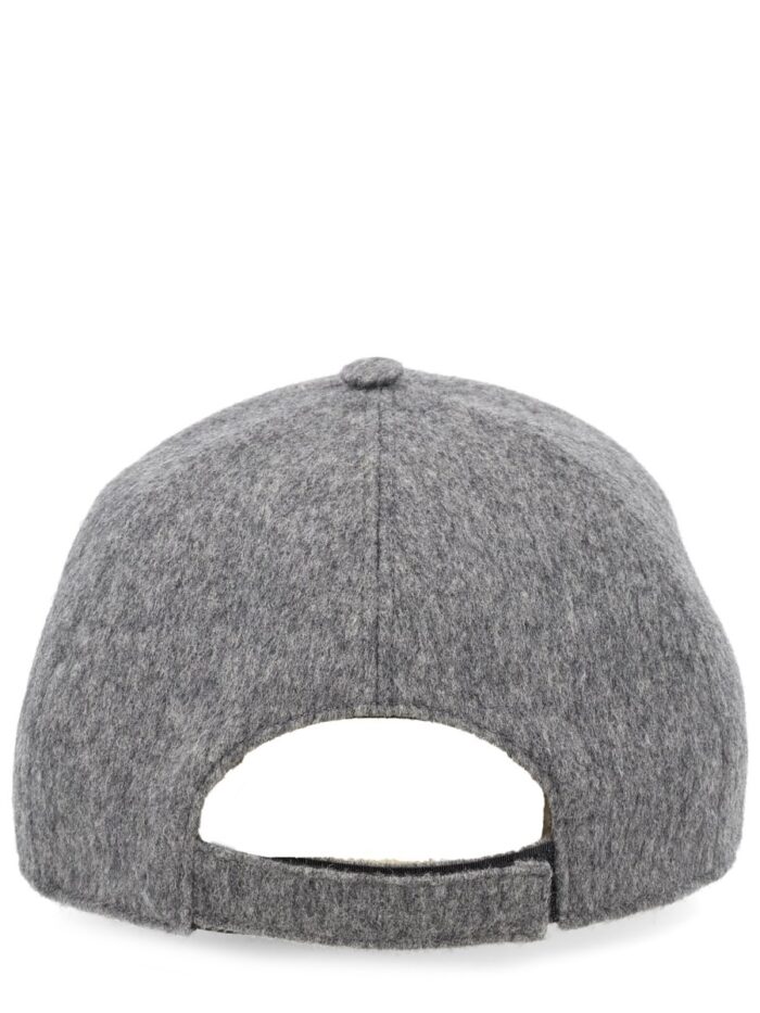 Fendi WOOL AND CASHMERE BASEBALL HAT