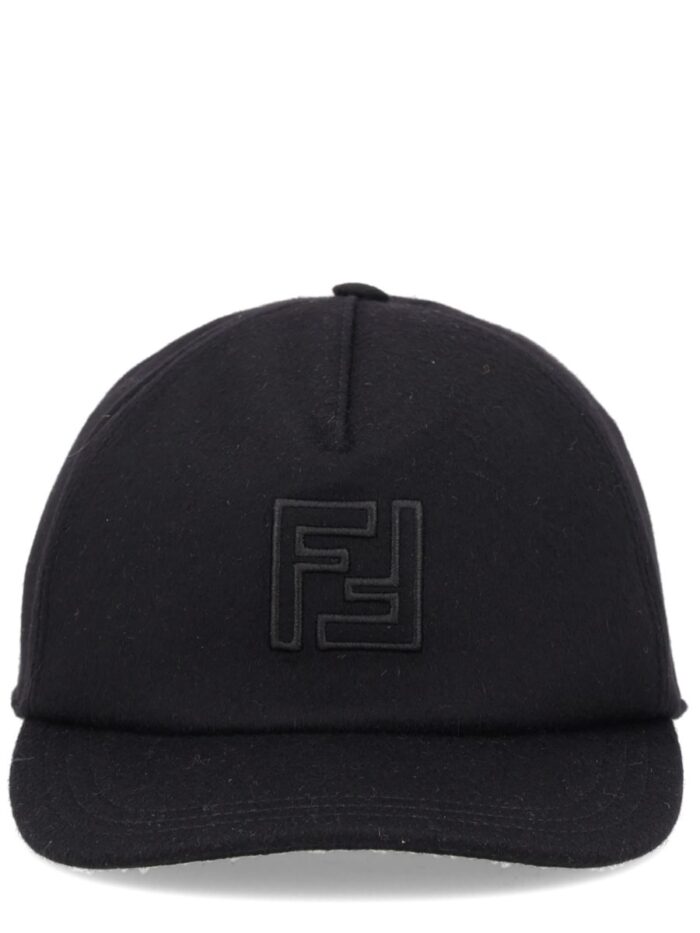 Fendi WOOL AND CASHMERE BASEBALL HAT