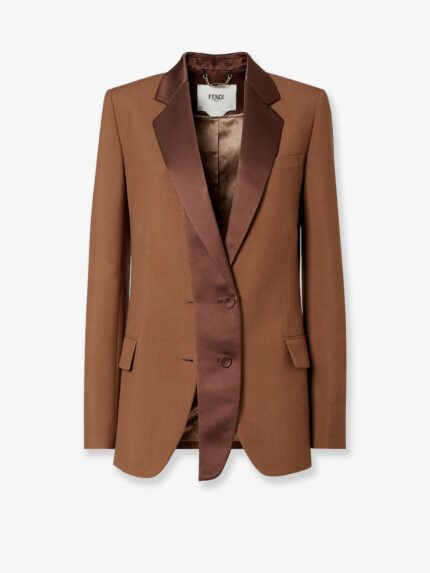 Fendi Wool And Mohair Blazer