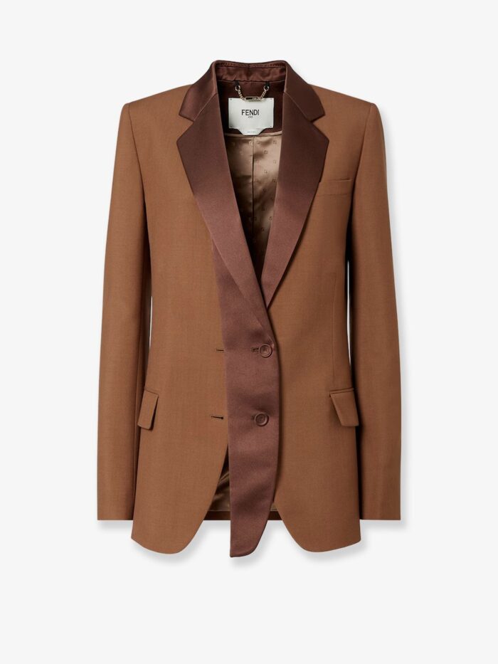 Fendi Wool And Mohair Blazer