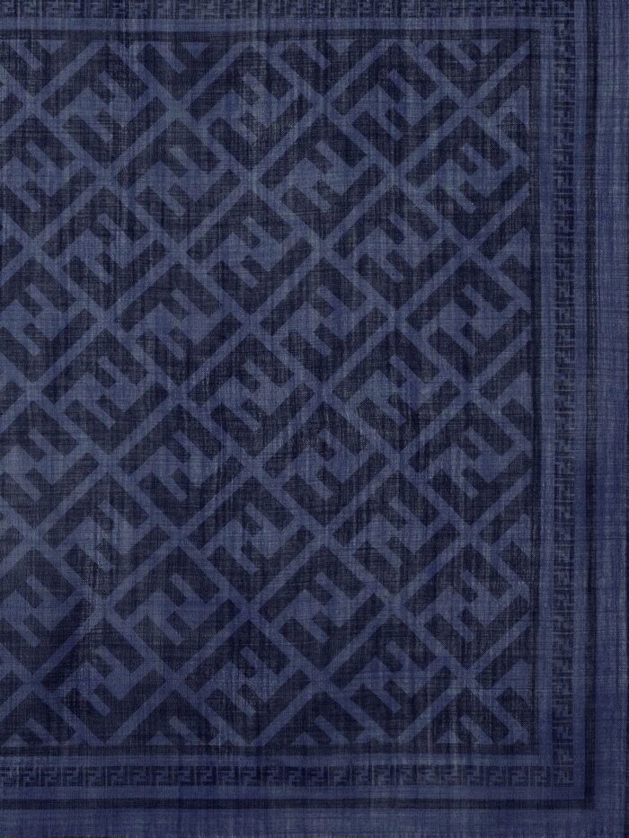 Fendi Wool And Silk Scarf