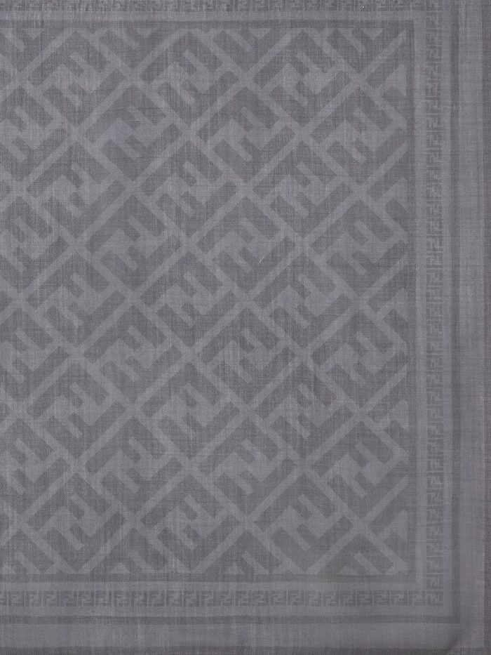 Fendi Wool And Silk Scarf