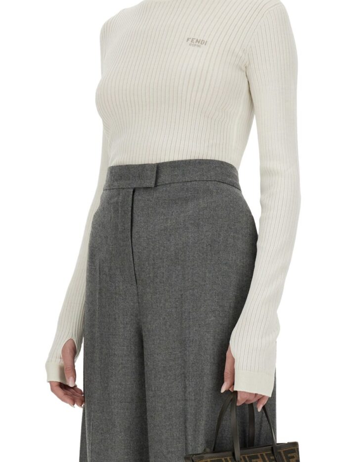 Fendi WOOL AND SILK SWEATER