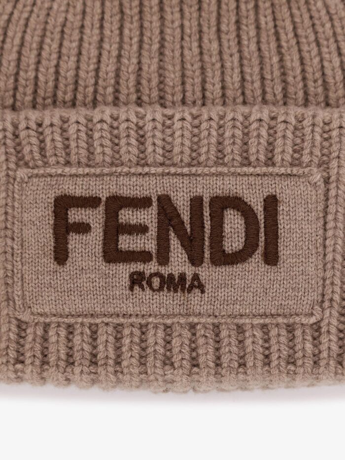 Fendi Wool Beanie Hat