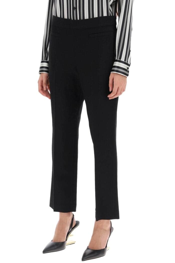 FENDI Wool Crepe Trousers