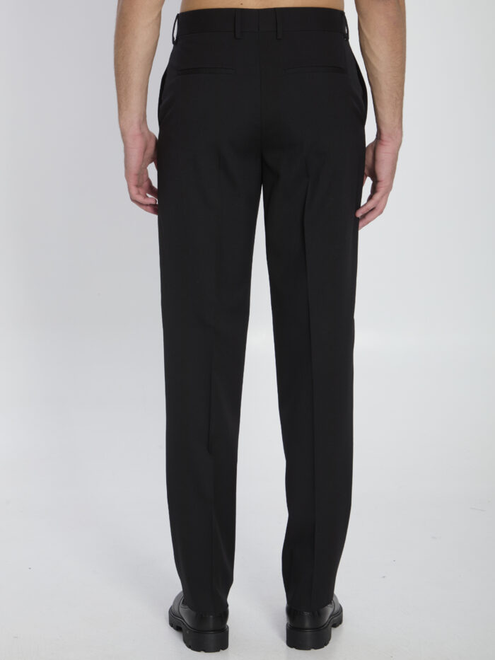 Fendi Wool gabardine trousers