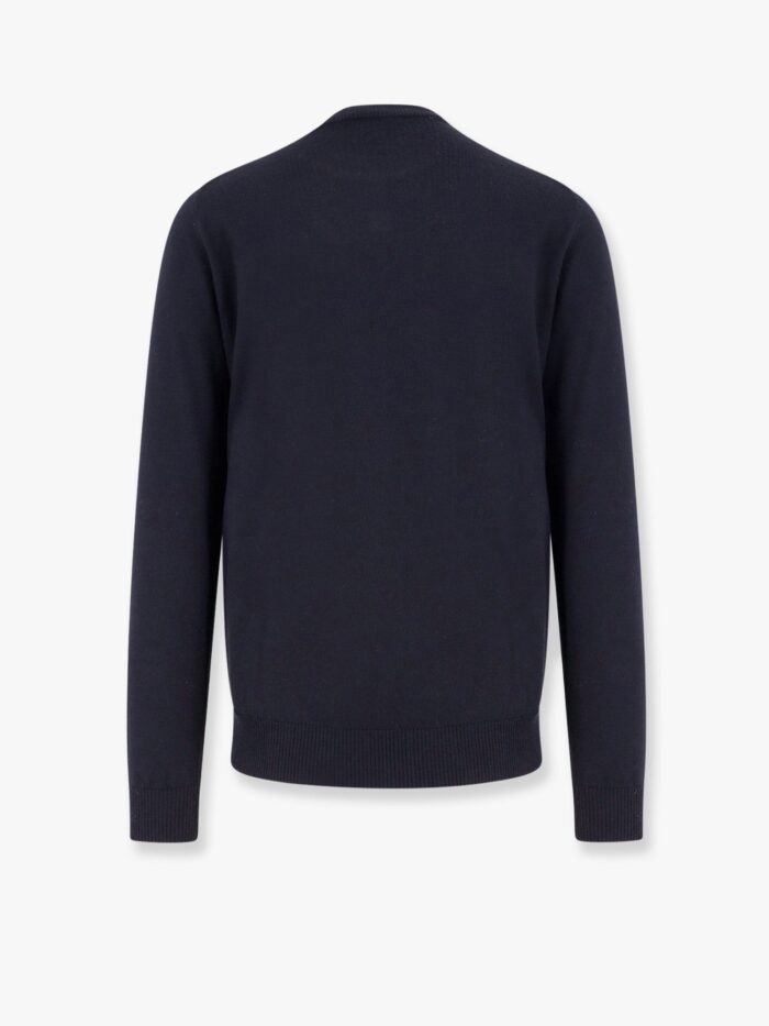 Fendi Wool Sweater With Ff Metal Logo